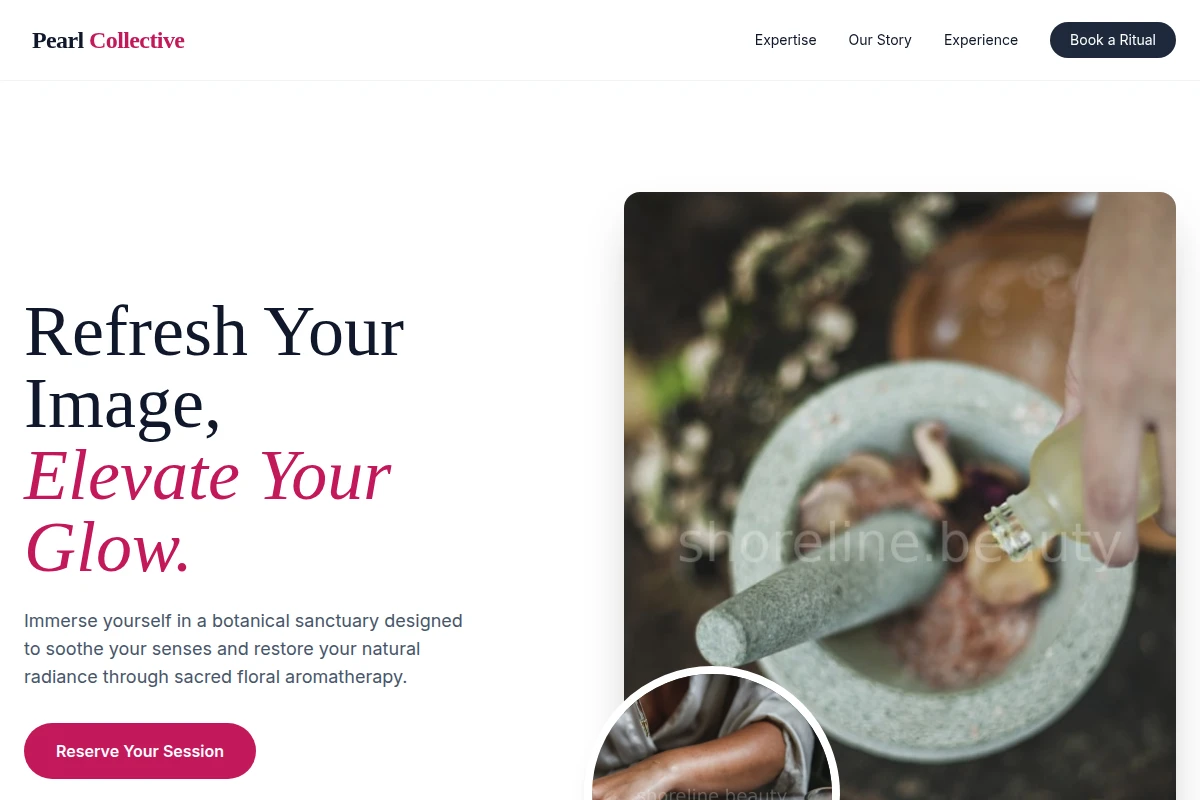 Floral Aromatherapy Wellness Parlor