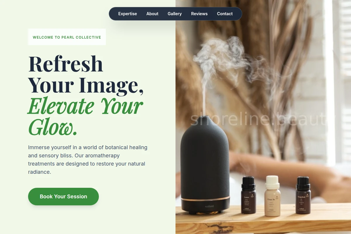Floral Aromatherapy Wellness Parlor