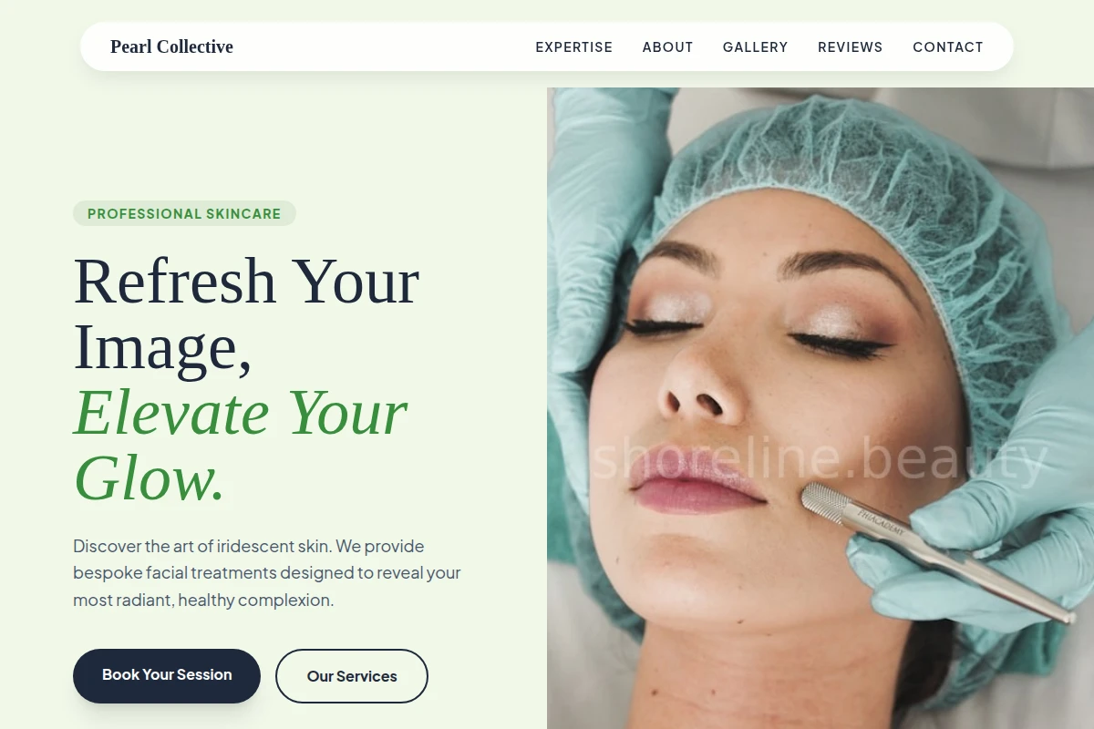 Iridescent Facial